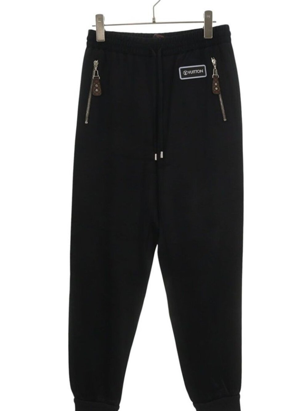 Louis Vuitton Monogram Paneled Rubber Logo Long Pants 34